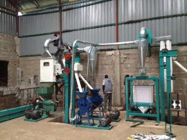 GR-10 10tons 24hrs/day flour milling machine